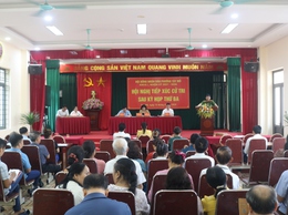 HĐND phường Tây Mỗ tổ chức Hội nghị tiếp xúc cử tri sau Kỳ họp thứ Ba