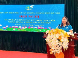 Phòng giao dịch Ngân hàng CSXH Đan Phượng giao ban với Hội Phụ nữ xã Ô Diên: Nâng cao hiệu quả ủy thác vay vốn những tháng cuối năm 2025