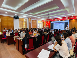 GIÁO VIÊN THCS YÊN SỞ THAM GIA TẬP HUẤN CHƯƠNG TRÌNH TRUYỀN THÔNG, GIÁO DỤC CHĂM SÓC SỨC KHỎE SINH SẢN VỊ THÀNH NIÊN, THANH NIÊN