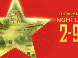 Lịch nghỉ lễ Quốc khánh 2/9 kéo dài 4 ngày liên tiếp