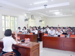 Phường Bồ Đề chính thức thông qua Nghị quyết về việc đổi tên các tổ dân phố