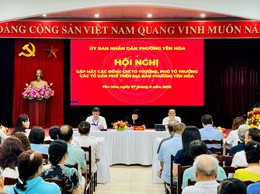 Hội nghị gặp mặt Tổ trưởng, Phó tổ trưởng dân phố trên địa bàn phường