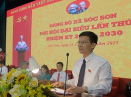 PHIÊN TRÙ BỊ ĐẠI HỘI ĐẠI BIỂU XÃ SÓC SƠN LẦN THỨ I, NHIỆM KỲ 2025-2030