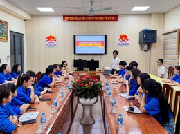 Đoàn phường Dương Nội triển khai chiến dịch 45 ngàyg đêm ra quân hỗ trợ hoạt động chuyển đổi số