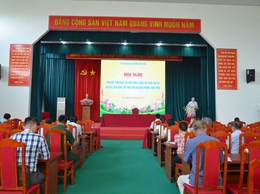 Phường Tùng Thiện triển khai công tác phối hợp hoạt động thông tin, tuyên truyền, văn hóa văn nghệ, thể dục thể thao