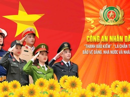 Tự hào, phát huy truyền thống 80 năm Công an Nhân dân Việt Nam