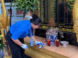 Tuổi trẻ tri ân thế hệ cha anh bằng hành động ý nghĩa