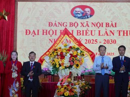 Đại hội đại biểu xã Nội Bài lần thứ I, nhiệm kỳ 2025-2030: Khởi đầu mới, bứt phá, vươn tầm trung tâm động lực phía Bắc Thủ đô