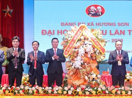 Đảng bộ xã Hương Sơn tổ chức thành công Đại hội Đảng bộ xã lần thứ I, nhiệm kỳ 2025- 2030
