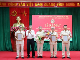 Chi hội Cựu Công an Nhân dân xã Thượng Phúc tổ chức Lễ ra mắt và kỷ niệm 80 năm ngày truyền thống Công an Nhân dân Việt Nam (19/8/1945 – 19/8/2025)