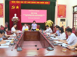 UBND xã Phúc Lộc làm việc với Phòng Văn hoá – Xã hội về chương trình nhiệm vụ công tác trọng tâm 6 tháng cuối năm 2025