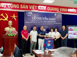 Trường Tiểu học Tô Vĩnh Diện: Đào tạo Golf miễn phí cho học sinh từ năm học 2025- 2026