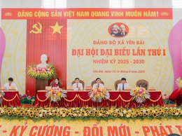 Xã Yên Bài hoàn thành phiên trù bị Đại hội đại biểu Đảng bộ xã lần thứ I