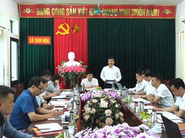 ĐOÀN GIÁM SÁT ỦY BAN MTTQ VIỆT NAM TP HÀ NỘI LÀM VIỆC TẠI XÃ DÂN HÒA