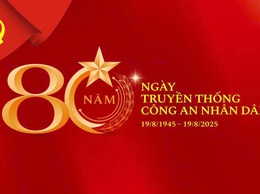 Tự hào, phát huy truyền thống 80 năm Công an Nhân dân Việt Nam