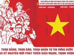 Phát huy tinh thần Cách mạng Tháng Tám - Tự chủ, tự tin, tự lực, tự cường, tự hào bước vào kỷ nguyên mới!