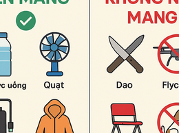 5 vật dụng nên mang theo và 5 thứ tuyệt đối không nên mang khi đi xem chương trình nghệ thuật tối 15/8 tại Nhà hát lớn