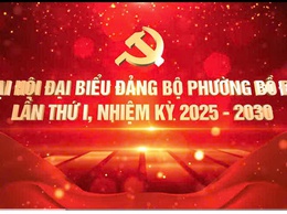 Chào mừng Đại hội đại biểu Đảng bộ phường Bồ Đề lần thứ I, nhiệm kỳ 2025 - 2030!