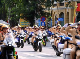 Hà Nội phân luồng giao thông dịp Quốc khánh 2/9