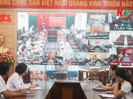 Sở văn hoá và thể thao thành phố Hà Nội tổ chức hội nghị nghe báo cáo công tác trang trí, tuyên truyền kỷ niệm 80 năm Cách mạng thánh tám thành công và Quốc khánh 2/9
