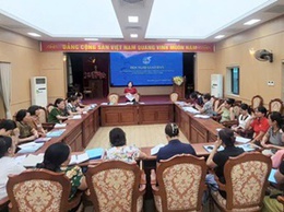 Hội Liên hiệp phụ nữ xã Hoài Đức tổ chức hội nghị giao ban đánh giá kết quả công tác Hội tháng 7 năm 2025