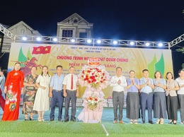 THÔN DƯỢC THƯỢNG TỔ CHỨC LIÊN HOAN NGHỆ THUẬT 