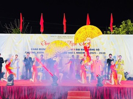 CHƯƠNG TRÌNH NGHỆ THUẬT CHÀO MỪNG THÀNH CÔNG ĐẠI HỘI ĐẠI BIỂU ĐẢNG BỘ PHƯỜNG LẦN THỨ NHẤT, NHIỆM KỲ 2025 - 2030
