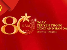 Tự hào, phát huy truyền thống 80 năm Công an Nhân dân Việt Nam