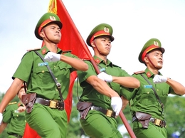 Công an xã Tiến Thắng vững bước vì bình yên cuộc sống vì hạnh phúc Nhân dân.