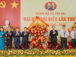  XÃ YÊN BÀI TỔ CHỨC THÀNH CÔNG ĐẠI HỘI ĐẠI BIỂU ĐẢNG BỘ LẦN THỨ I,NHIỆM KỲ 2025-2030