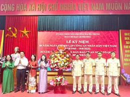 Phát huy sức mạnh gắn kết giữa người dân và lực lượng Công an trên mặt trận giữ gìn an ninh trật tự