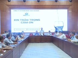 UBND xã Vân Đình tổ chức hội nghị đối thoại về triển khai mạng lưới cấp nước sạch
