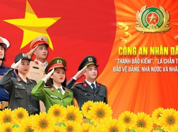 Kỷ niệm 80 năm Ngày truyền thống Công an nhân dân Việt Nam và 20 năm Ngày hội Toàn dân bảo vệ an ninh Tổ quốc (19/8/1945 - 19/8/2025).
