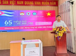 Cơ quan MTTQ Việt Nam phường Sơn Tây tổ chức phát động ủng hộ nhân dân CUBA nhân dịp kỷ niệm 65 năm thiết lập quan hệ ngoại giao (02/12/1960-02/12/2025)