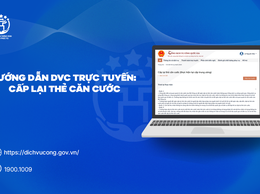 Hướng dẫn người dân thực hiện thủ tục 