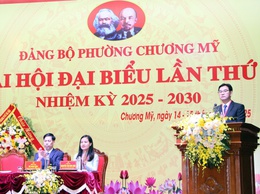 Phường Chương Mỹ khởi đầu nhiệm kỳ mới với khát vọng phát triển nhanh, bền vững, trở thành cực tăng trưởng mới của Thủ đô Hà Nội