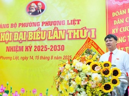 156 đại biểu tham dự Đại hội đại biểu Đảng bộ phường Phương Liệt lần thứ I