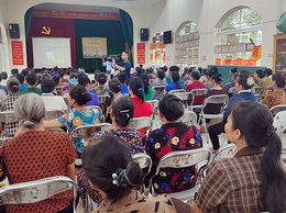 HTX nông nghiệp Tân Tiến: Tập huấn kỹ thuật chăm sóc, phòng trừ sâu bệnh hại lúa chất lượng cao