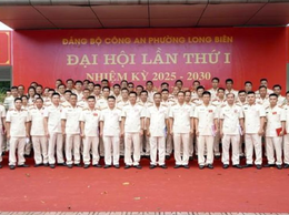 Công an phường Long Biên – Lá chắn bình yên giữa nhịp sống mới
