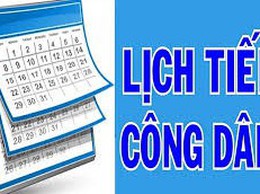 Lịch tiếp công dân tháng 8/2025 của đồng chí Chủ tịch HĐND Phường và Thường trực HĐND Phường Đồng Đa