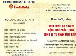 TOẠ ĐÀM NGHỊ QUYẾT 68-NQ/TW: ĐỘNG LỰC PHÁT TRIỂN KINH TẾ TƯ NHÂN VIỆT NAM 