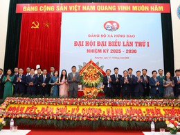 Đại hội Đại biểu Đảng bộ xã Hưng Đạo lần thứ I nhiệm kỳ 2025 - 2030