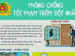 Chủ động phòng, chống tội phạm trộm cắp tài sản