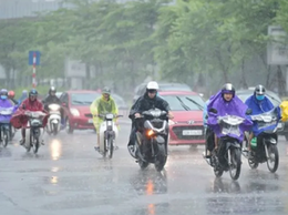 Ngày 16/8, Hà Nội có mưa dông và nắng đan xen trong ngày