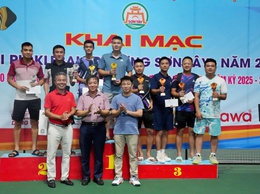76 VẬN ĐỘNG VIÊN THAM GIA TRANH TÀI TẠI GIẢI PICKLEBALL PHƯỜNG SƠN TÂY NĂM 2025
