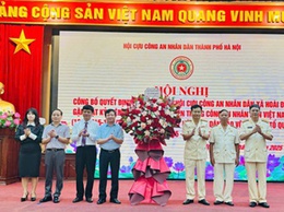 Hoài Đức ra mắt Chi hội Cựu CAND xã và gặp mặt kỷ niệm 80 năm Ngày truyền thống Công an nhân dânViệt Nam 19/8/1945 - 19/8/2025
