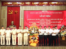 Bát Tràng kỷ niệm 80 năm Ngày truyền thống Công an nhân dân Việt Nam