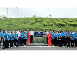 Hội LHPN phường Phúc Lợi khánh thành công trình 