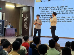 Vân Đình: Trên 400 cán bộ, giáo viên và học sinh
được tập huấn “Chuyển đổi số trong giảng dạy và học tập”