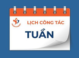 Kế hoạch công tác tuần 31/2025